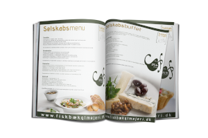 Fiskbæk gl. mejeri stor brochure
