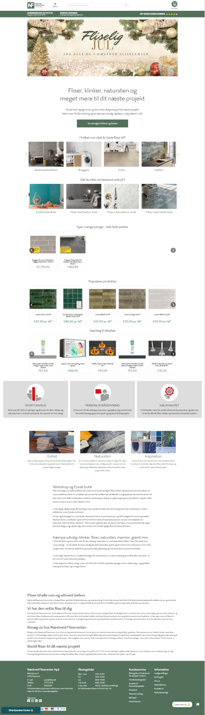 Salg af fliserFliser.dk webshop