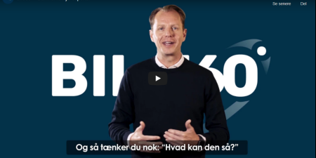 Design og opsætning af hjemmesideBil 360